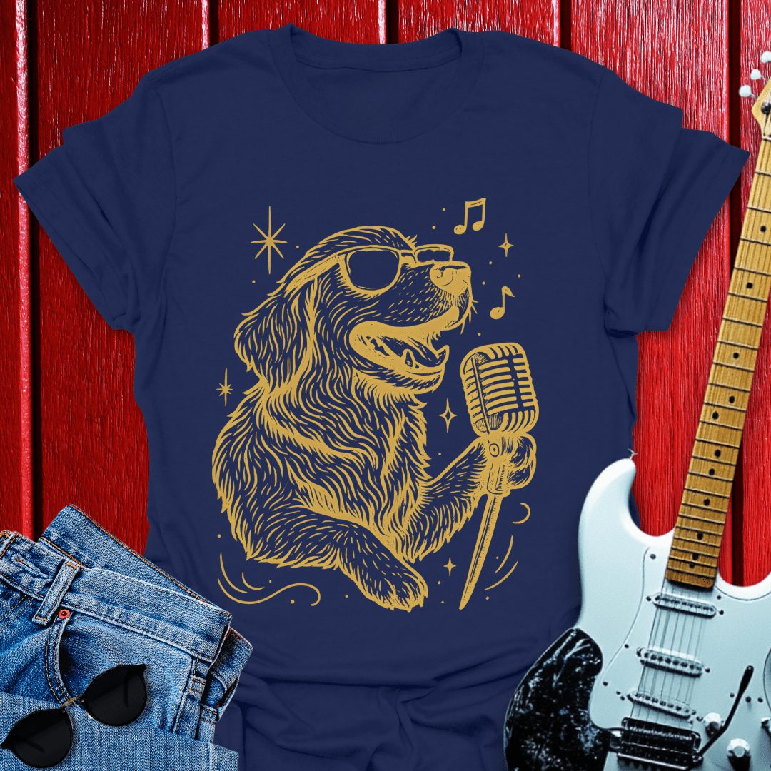 Singing Golden T-shirt