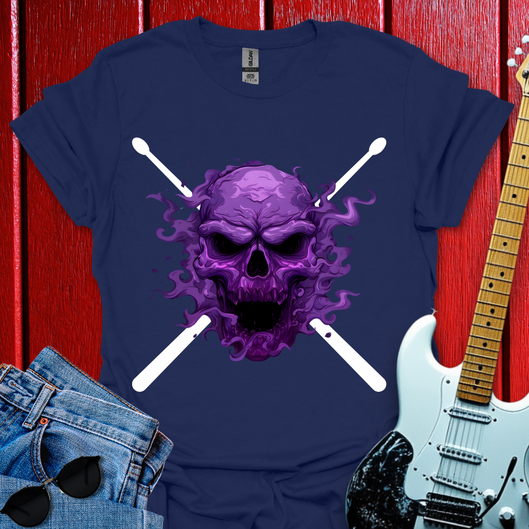 Skull Drummer T-shirt