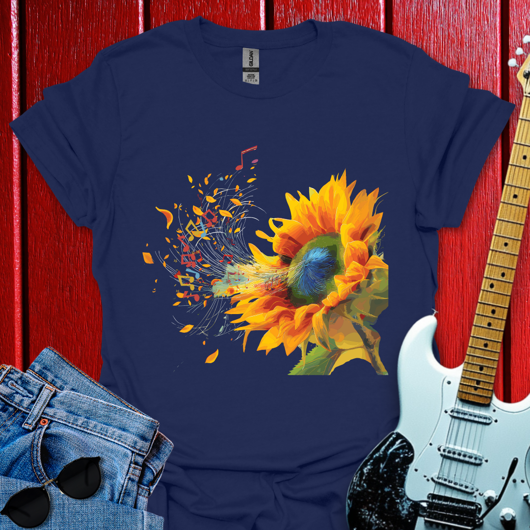 Sunflowers' Music T-shirt