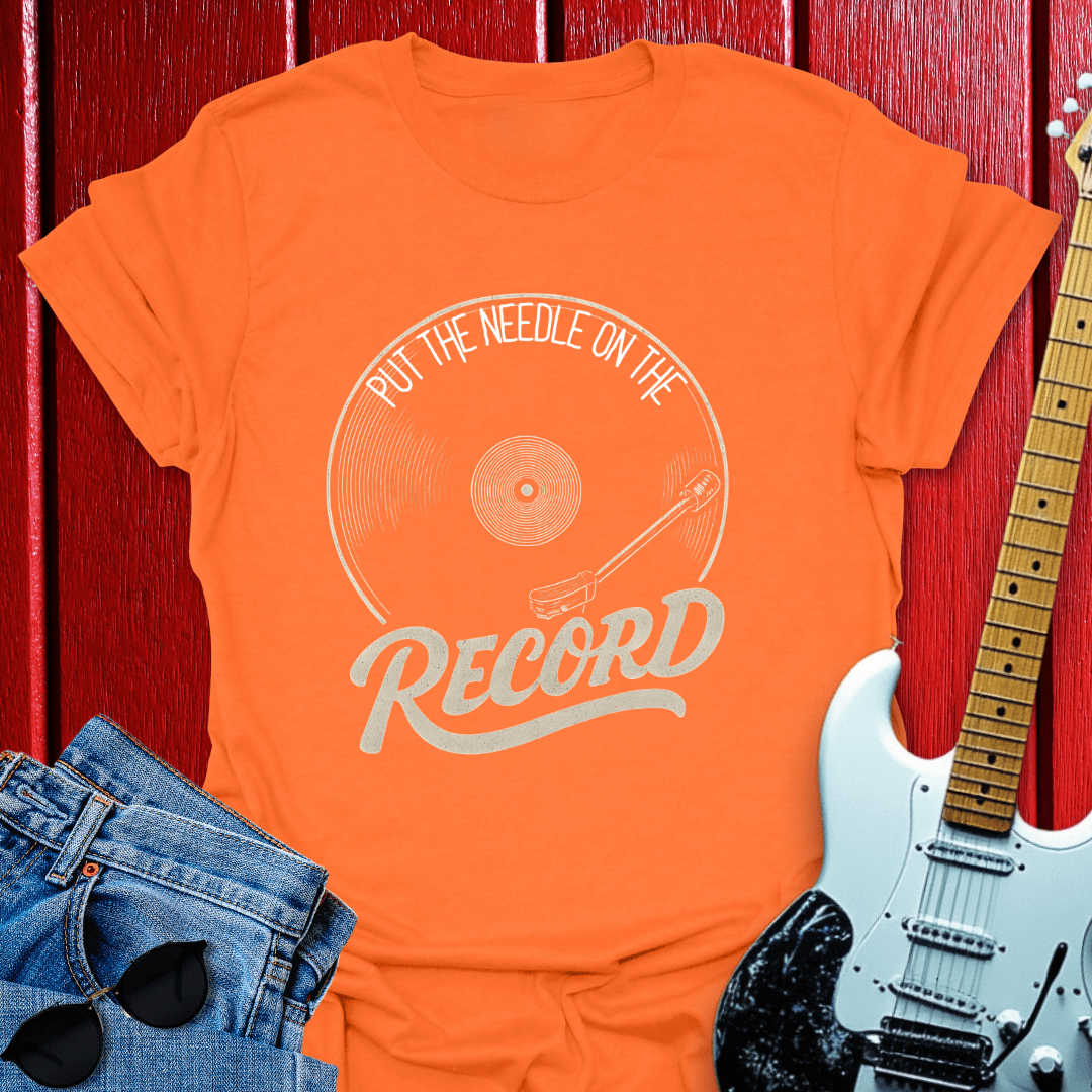Needle On T-shirt