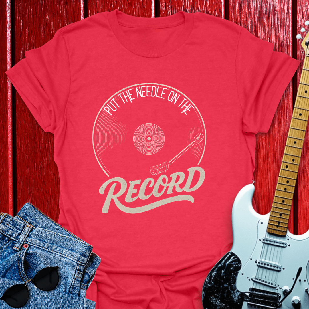 Needle On T-shirt