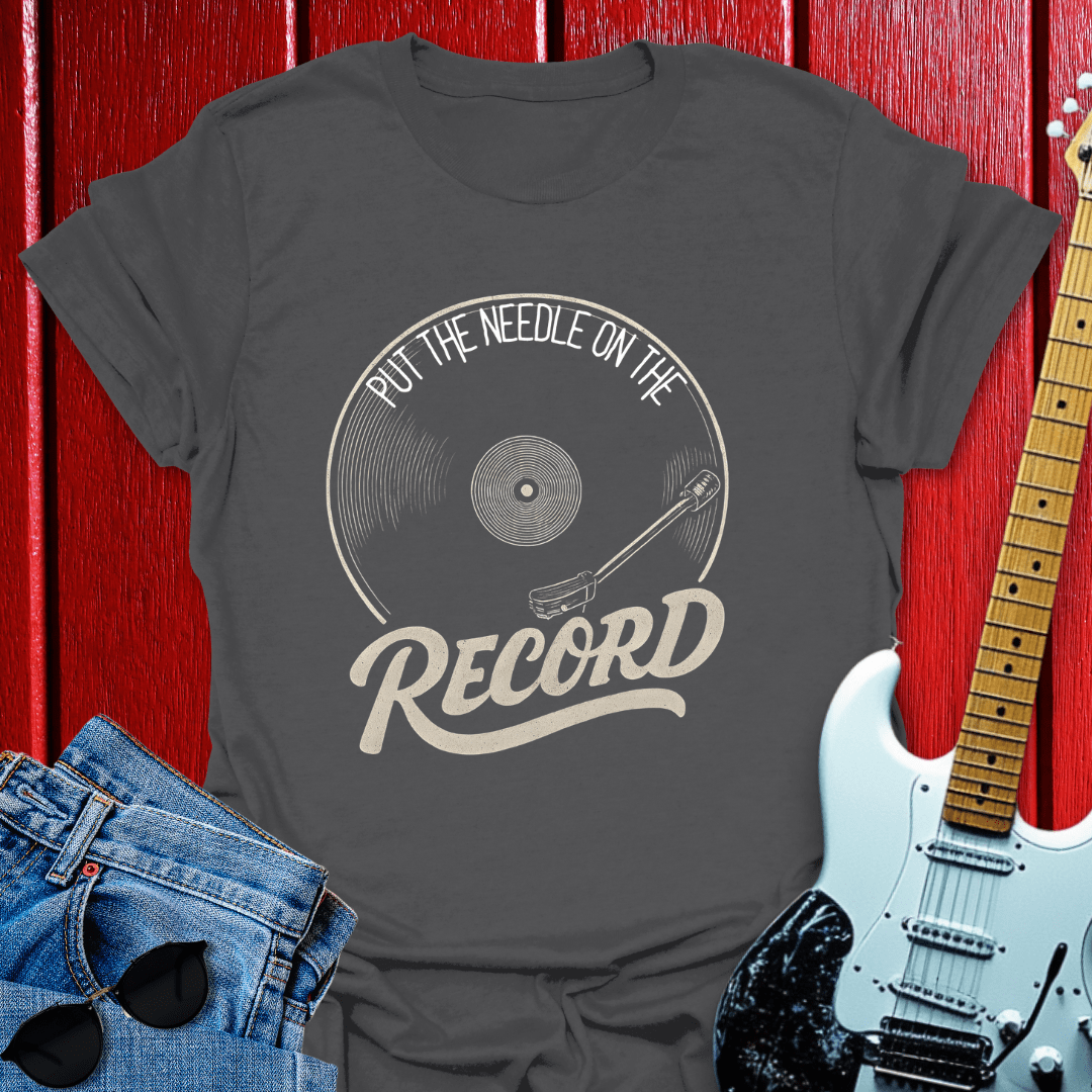 Needle On T-shirt