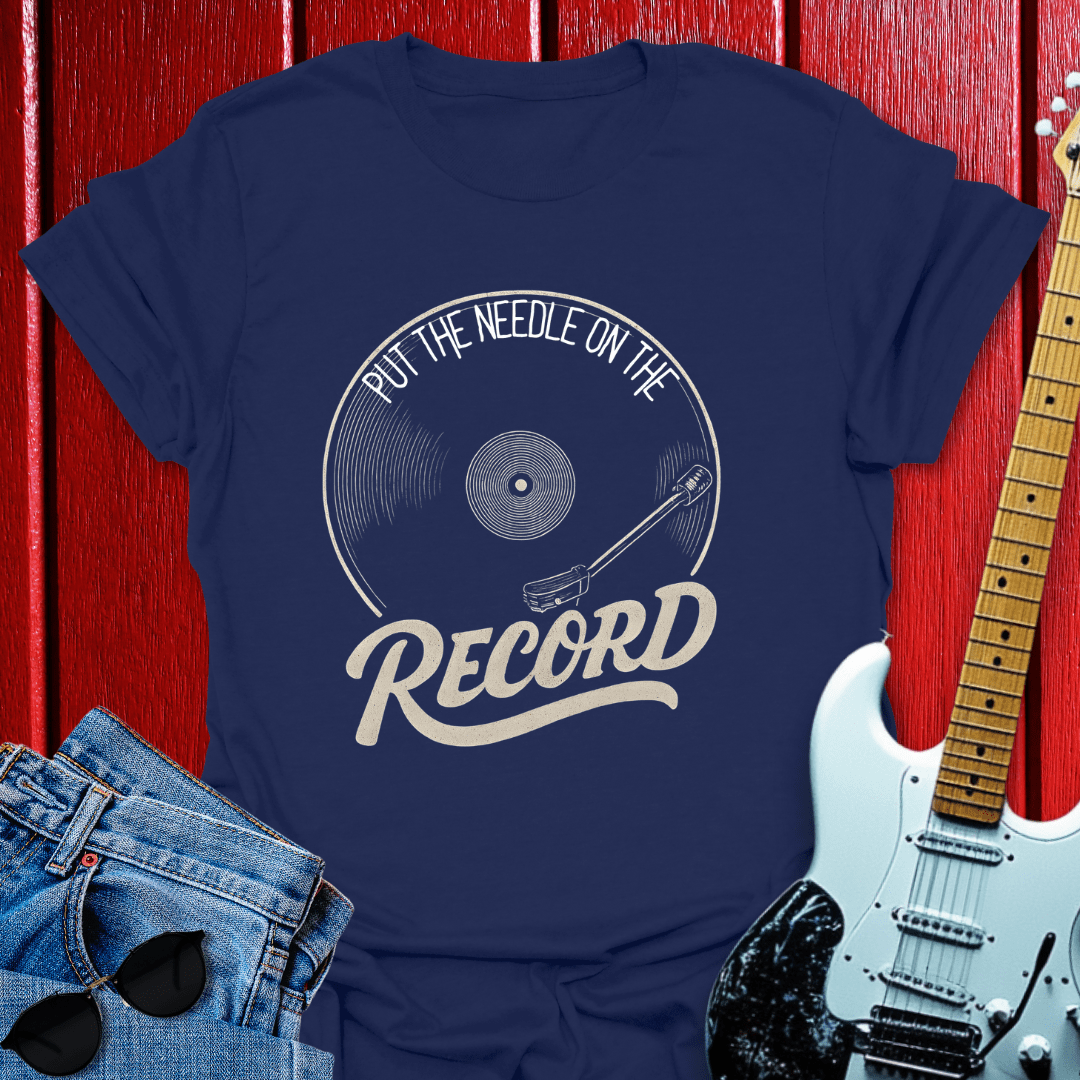 Needle On T-shirt