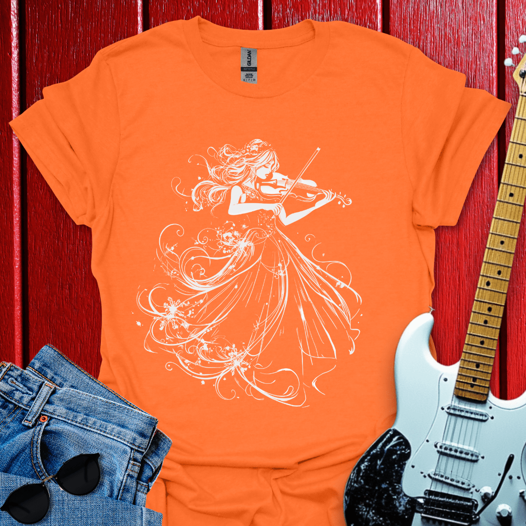 Elegant Violinist T-shirt