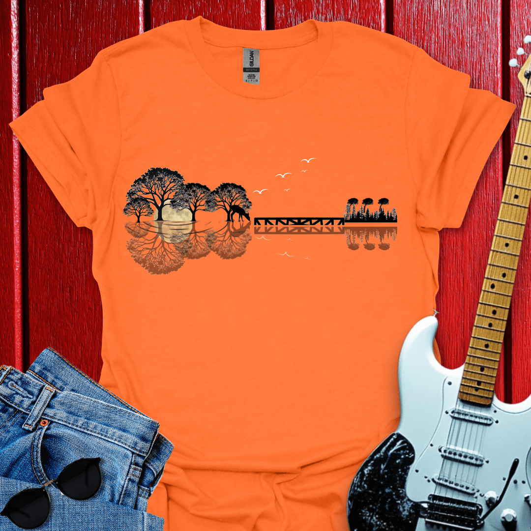 Guitar Reflection T-shirt