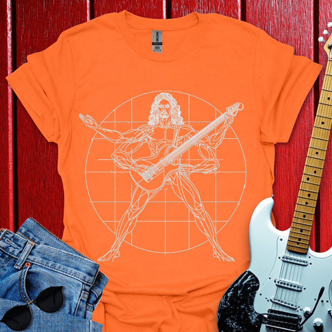 Modern Vitruvian Man T-shirt