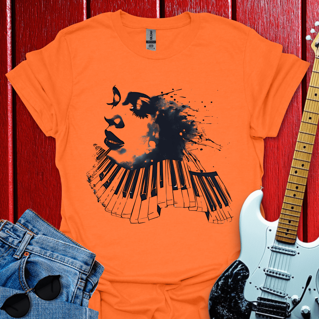 Piano Lady T-shirt
