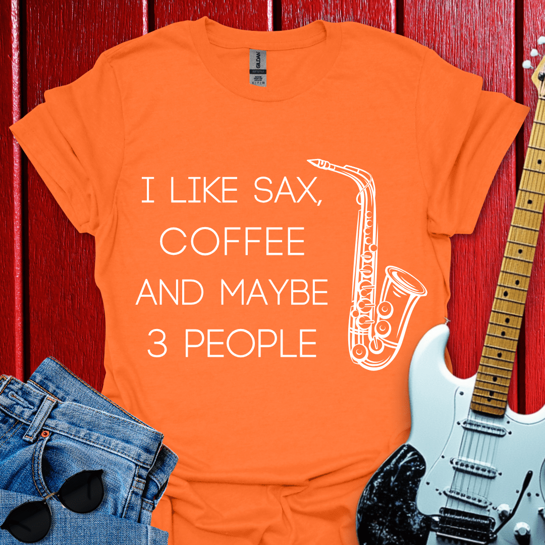 Sax & Coffee T-shirt