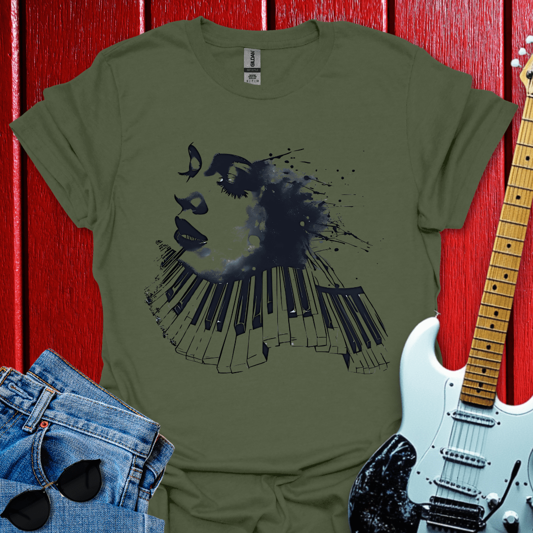 Piano Lady T-shirt