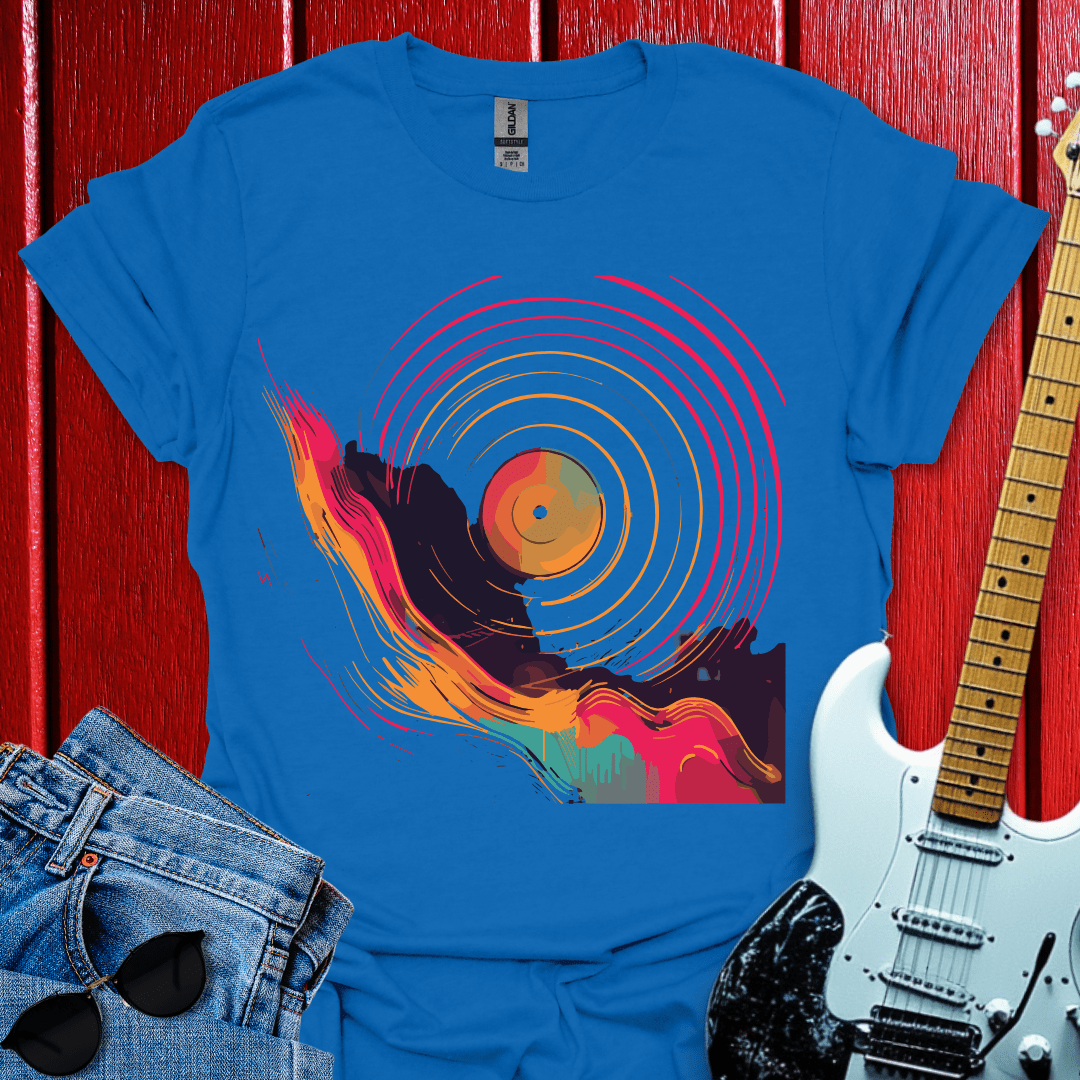 Colorful Vinyl T-shirt