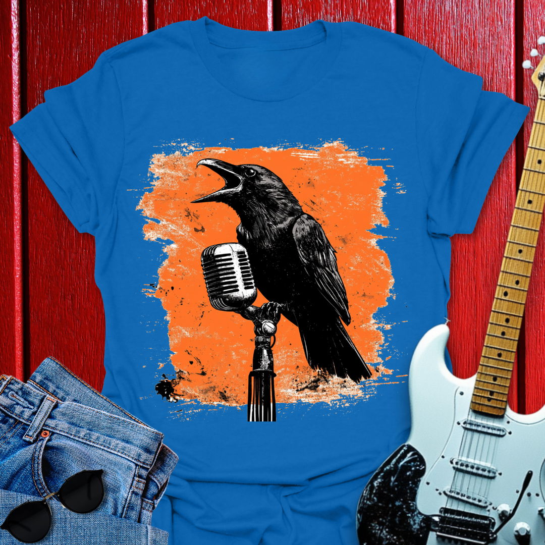 Crow Mic T-shirt