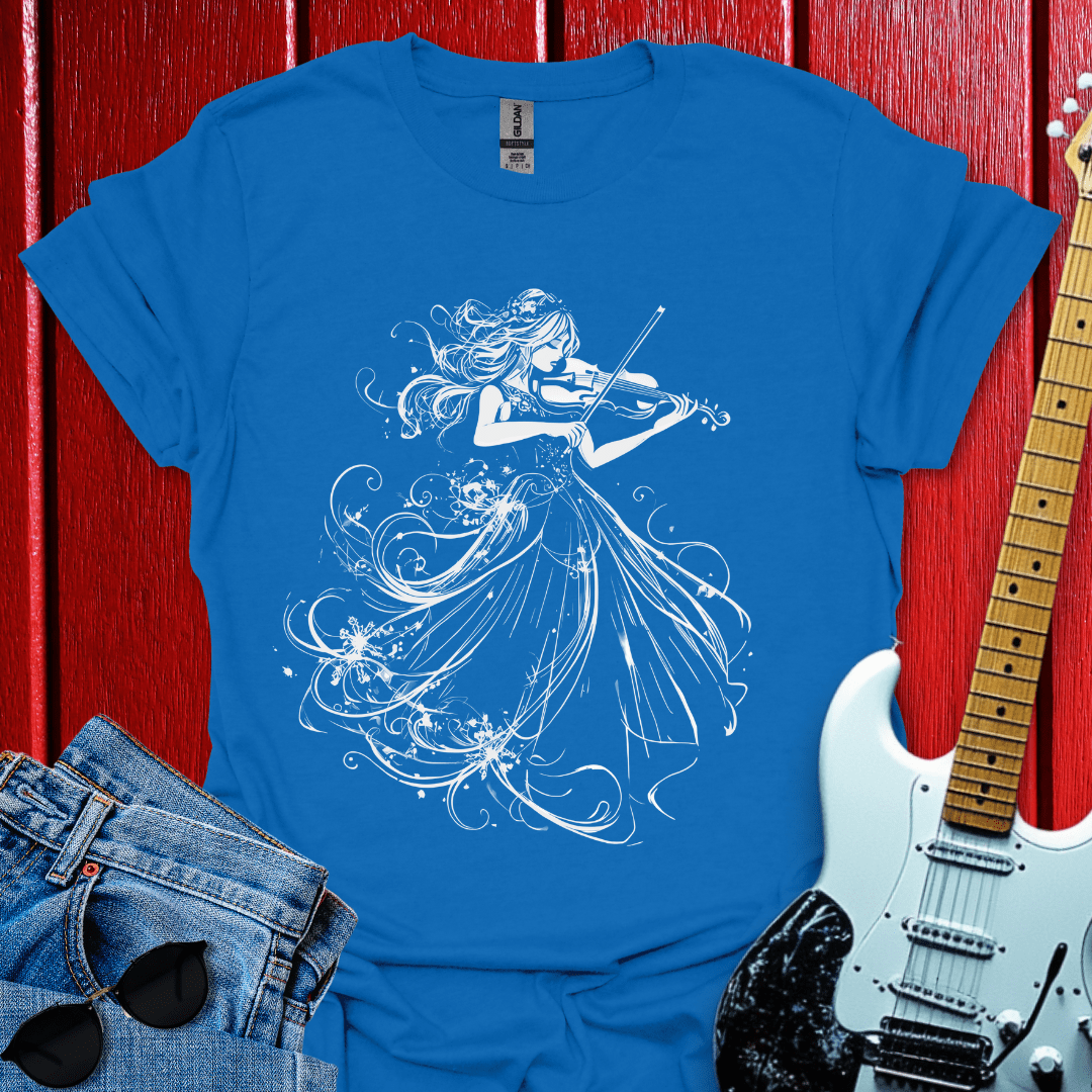 Elegant Violinist T-shirt