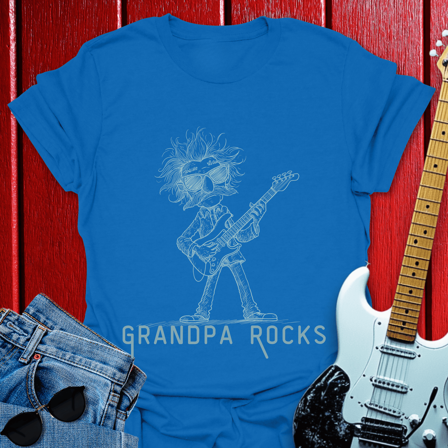 Grandpa Rocks T-shirt