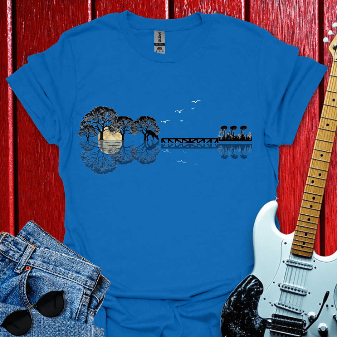 Guitar Reflection T-shirt