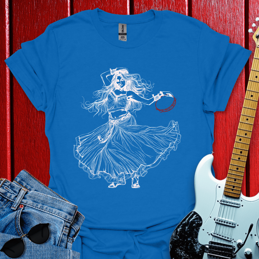 Gypsies Red Tambourine T-shirt