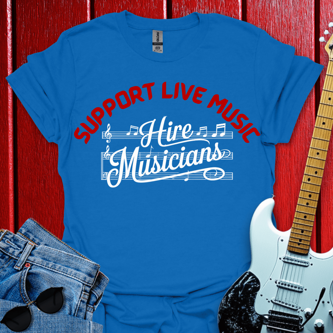 Hire Musicians T-shirt