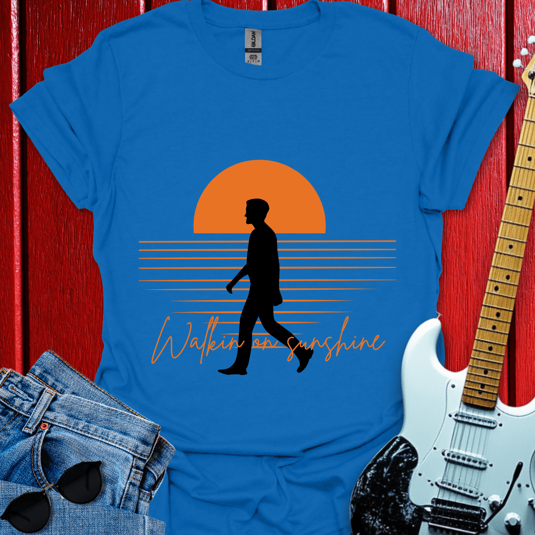 Man Walking On Sunshine T-shirt