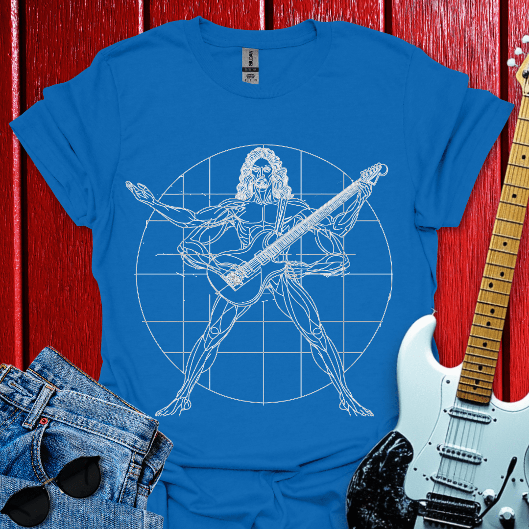 Modern Vitruvian Man T-shirt
