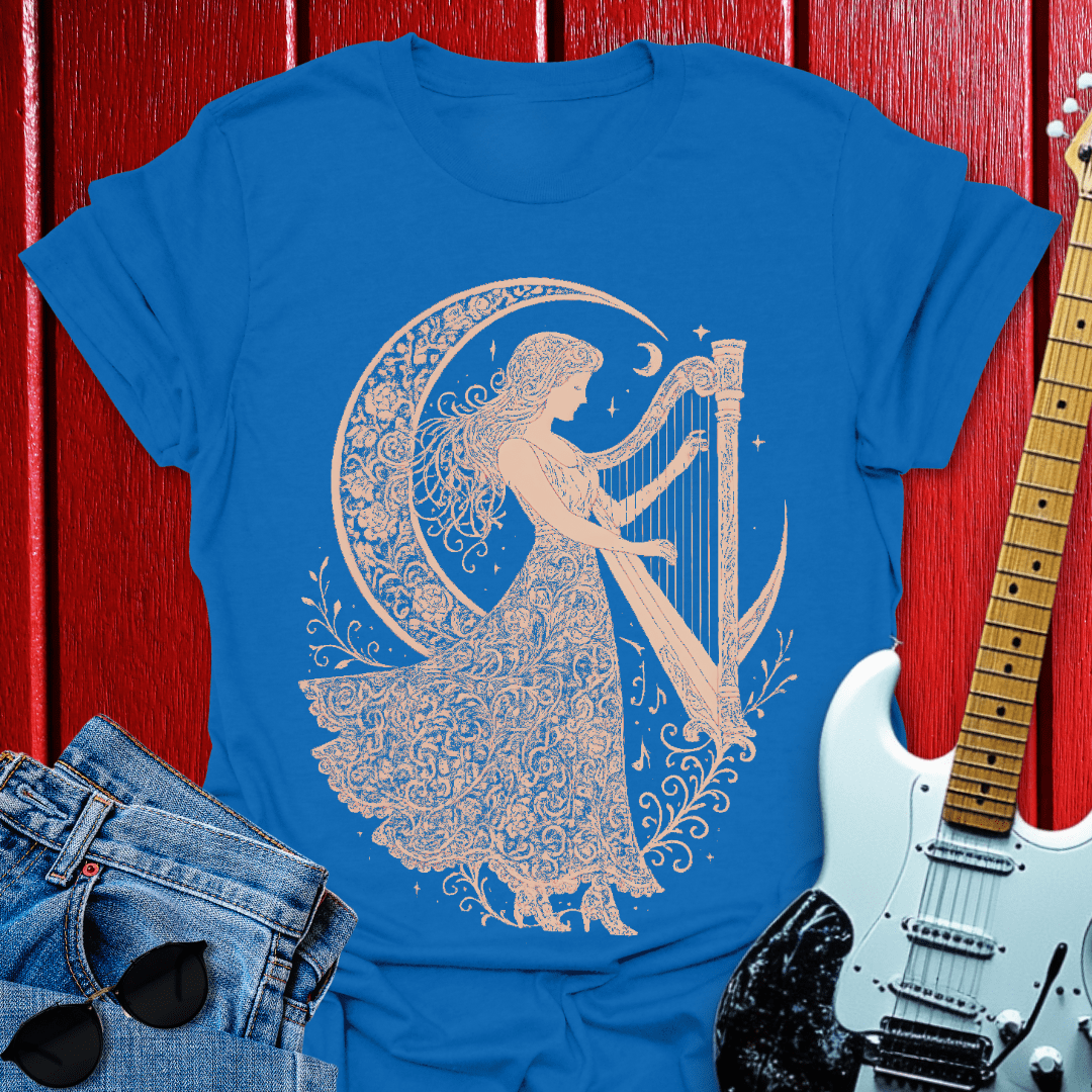 Moonlit Harp T-shirt