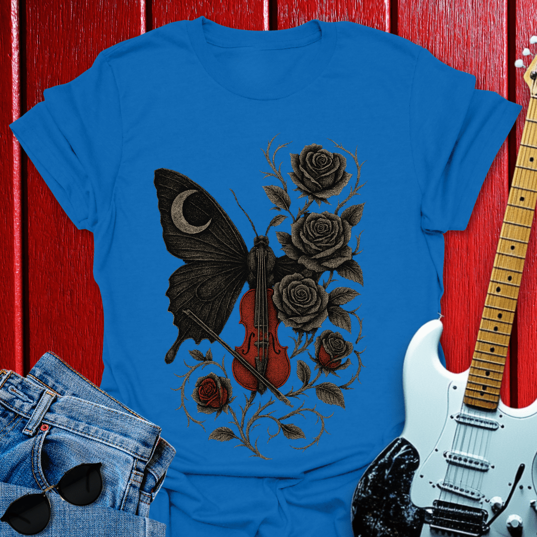 Moth Fiddle T-shirt