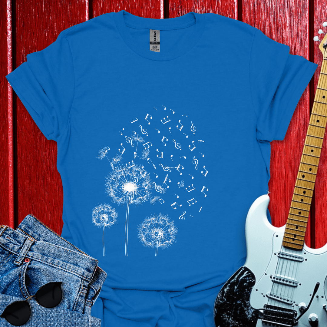 Musical Dandelions T-shirt