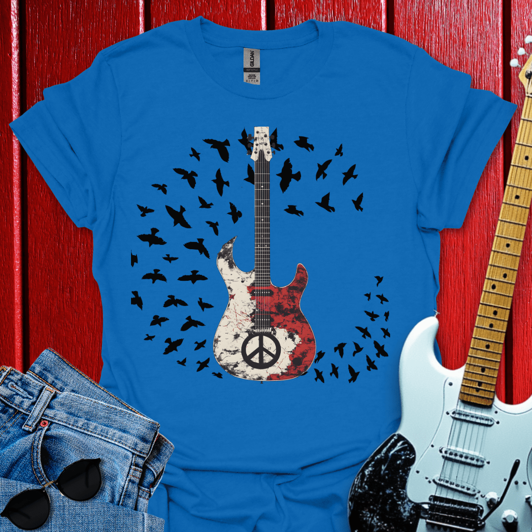 Peace Guitar T-shirt