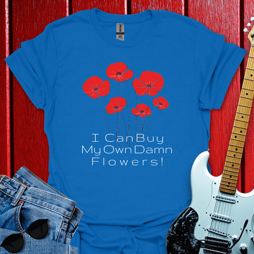 Red Flowers T-shirt