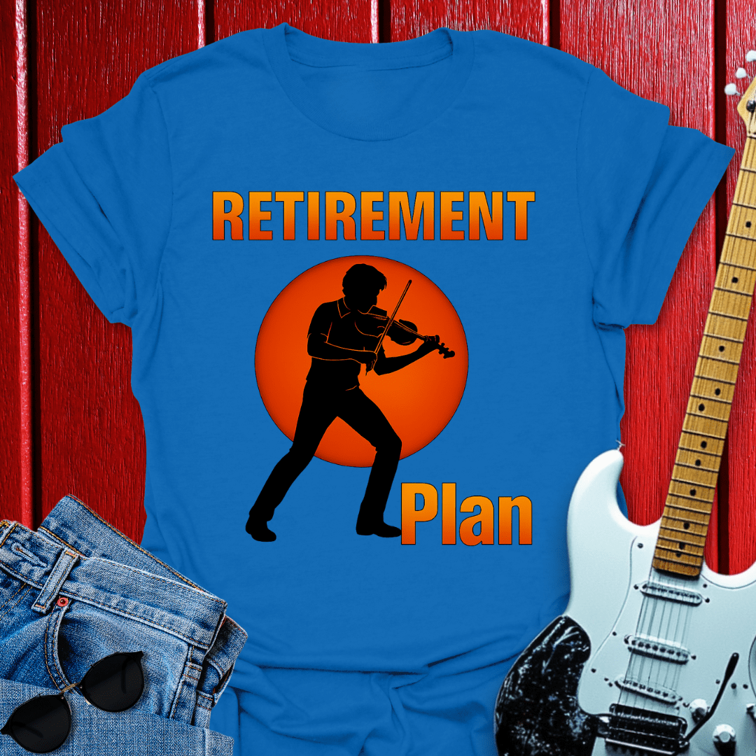 Retirement Fiddler T-shirt