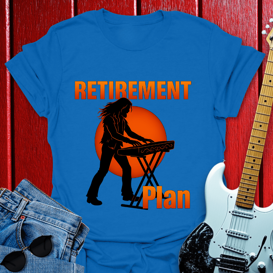 Retirement Keyboard T-shirt