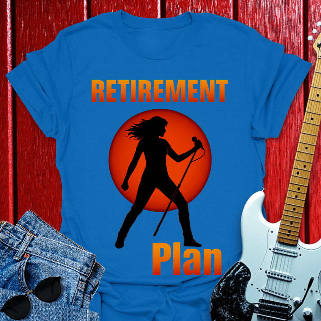Retirement Singer T-shirt