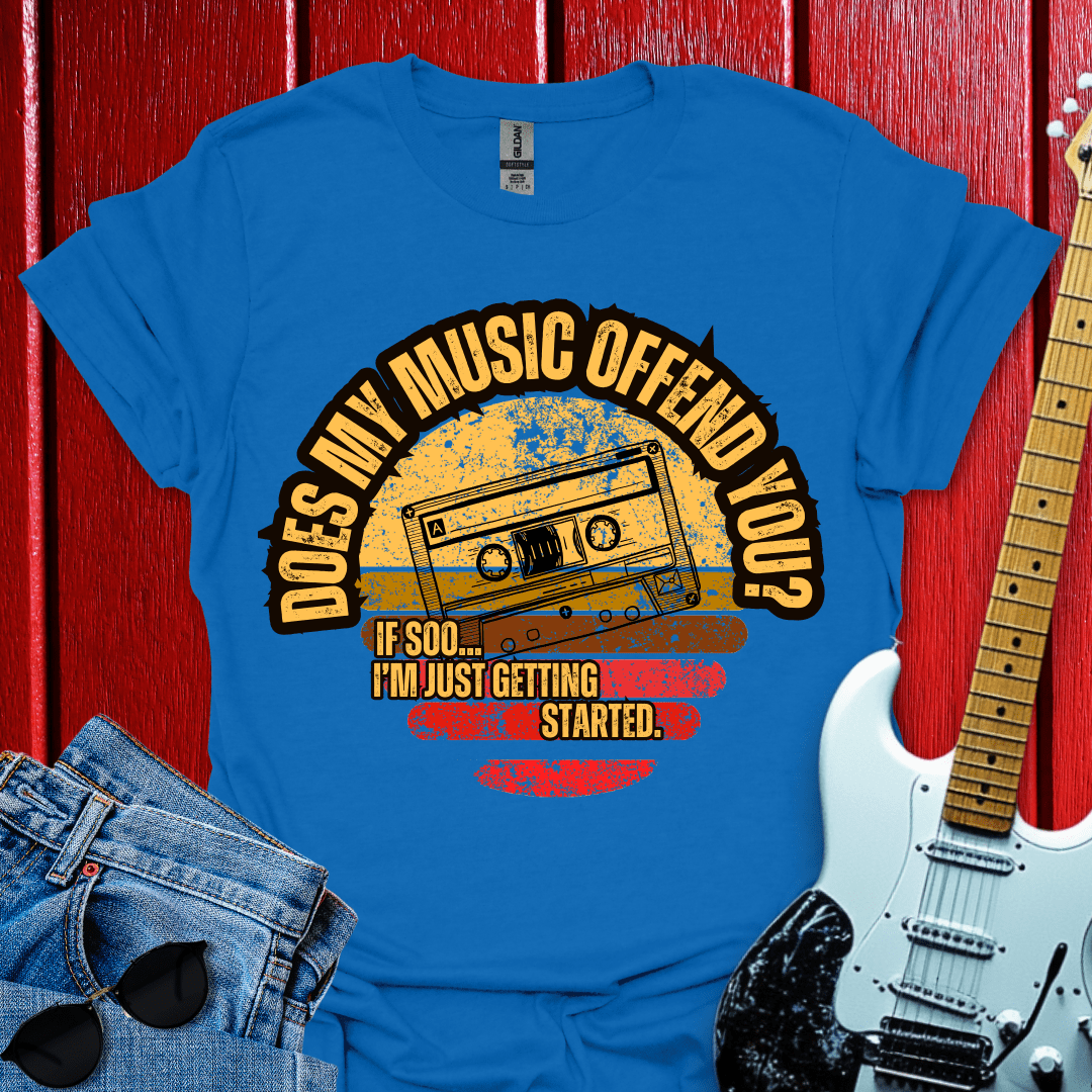 Retro Do I Offend T-shirt