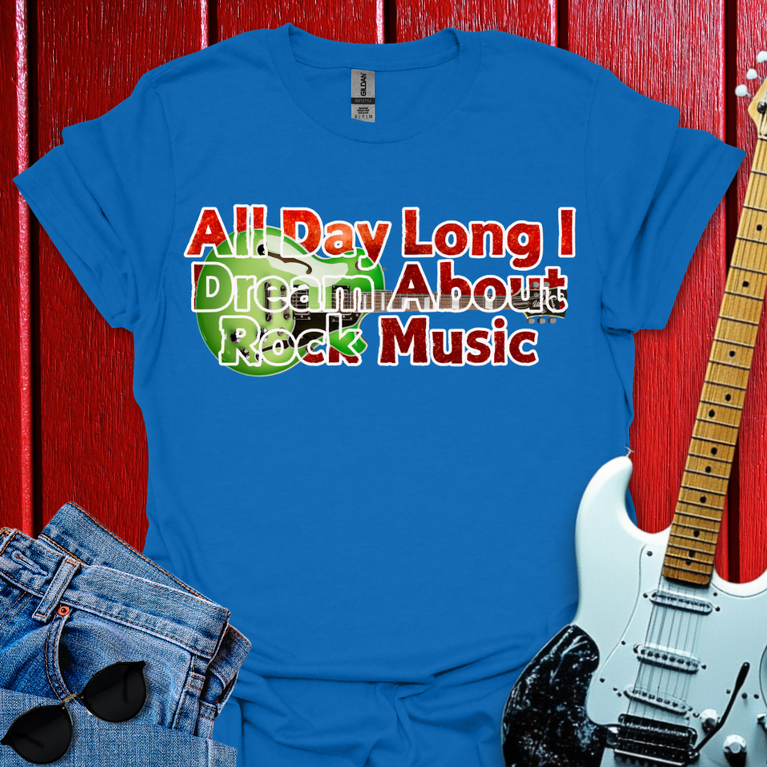 Rock Music All Day T-shirt
