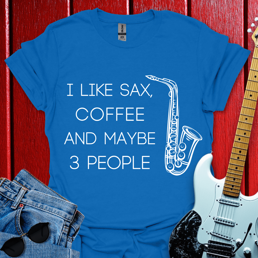 Sax & Coffee T-shirt