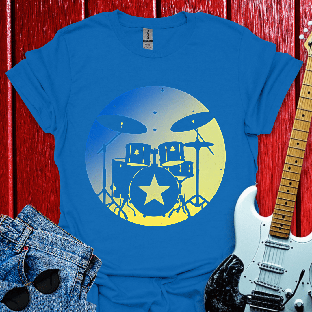 Silhouette Drums T-shirt