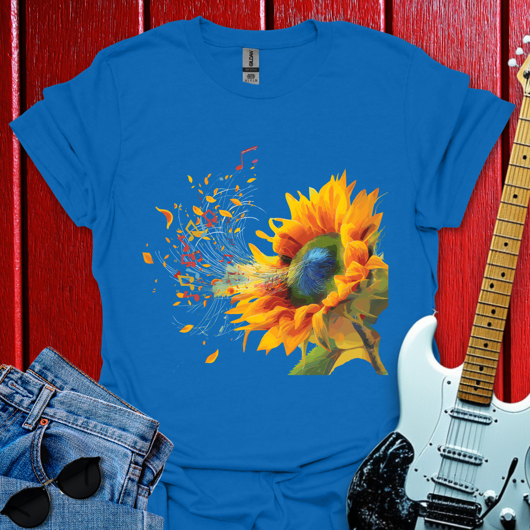 Sunflowers' Music T-shirt
