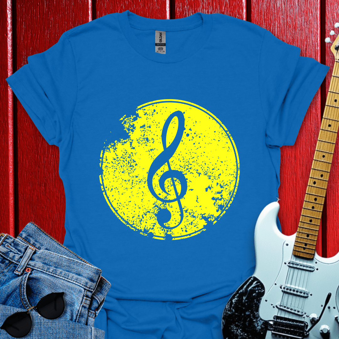 Yellow Treble T-shirt