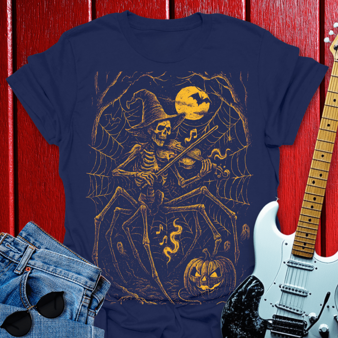 Skeleton Spider  T-shirt