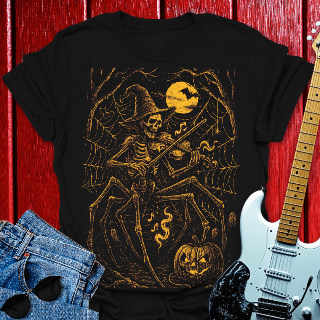 Skeleton Spider  T-shirt