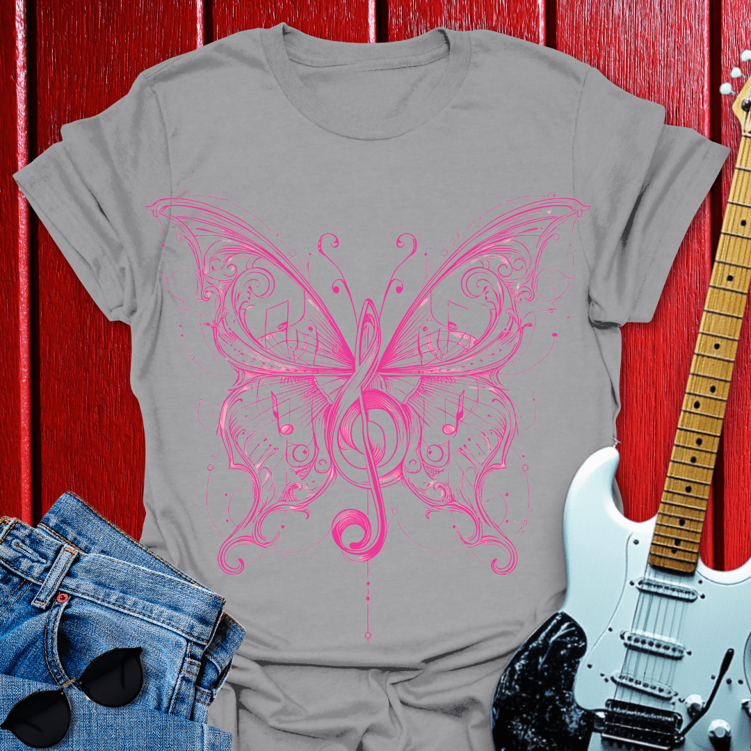 Butterfly Notes T-shirt