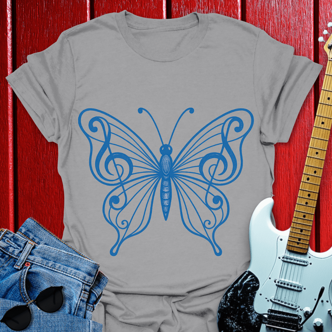 Clef Butterfly T-shirt