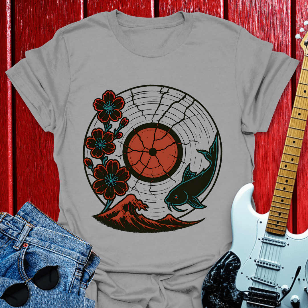 Distressed Koi T-shirt