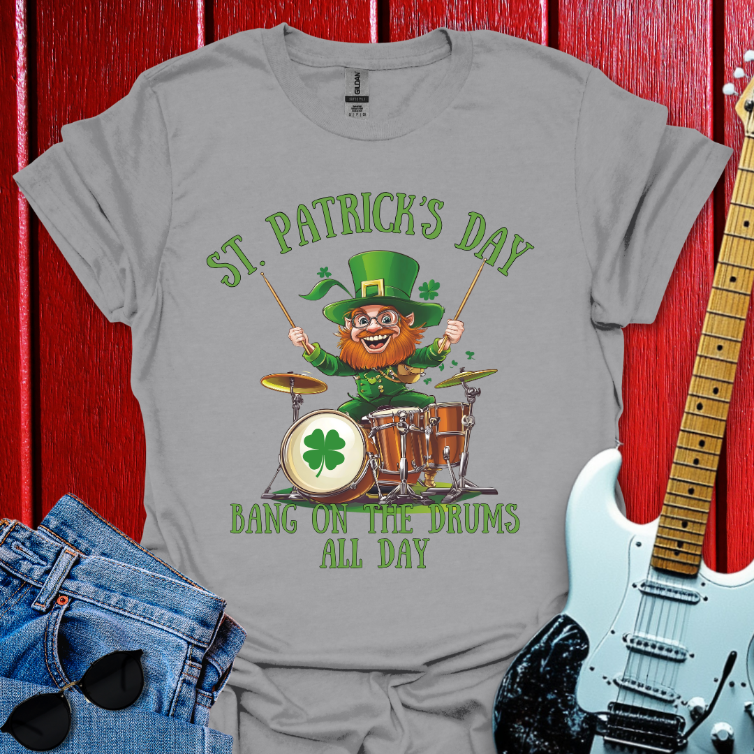 Drums All Day T-shirt