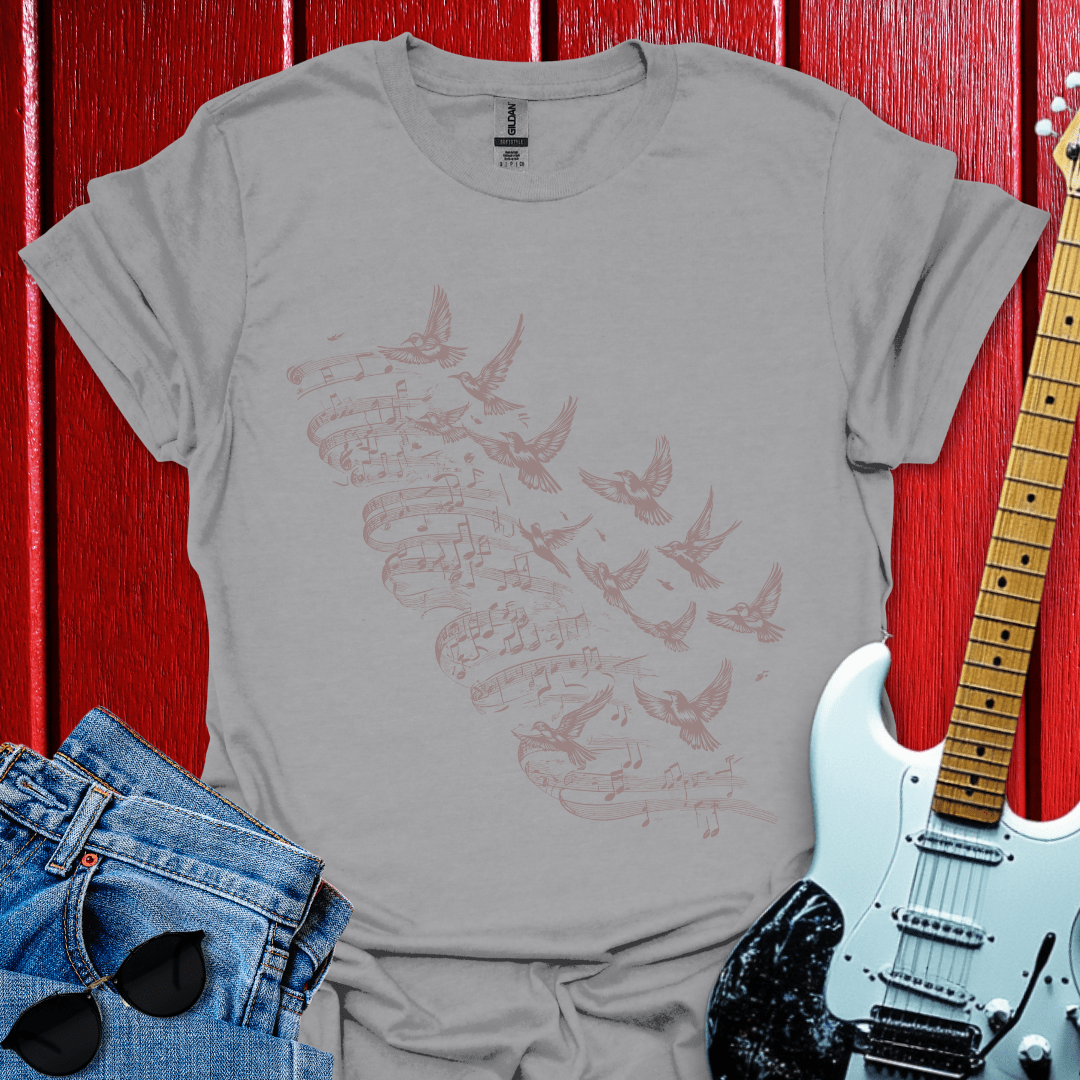 Flock Of Notes T-shirt