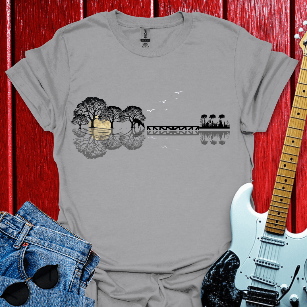 Guitar Reflection T-shirt