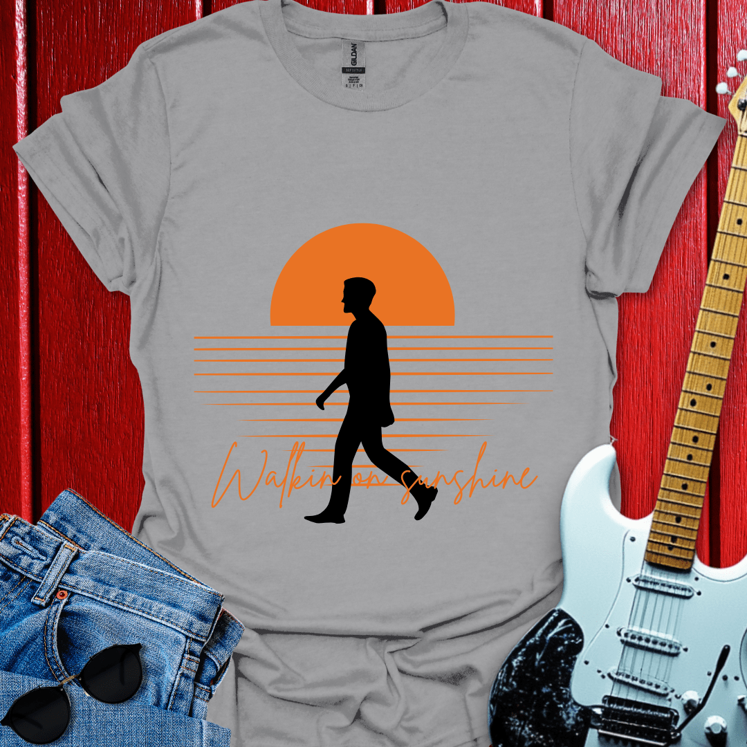 Man Walking On Sunshine T-shirt