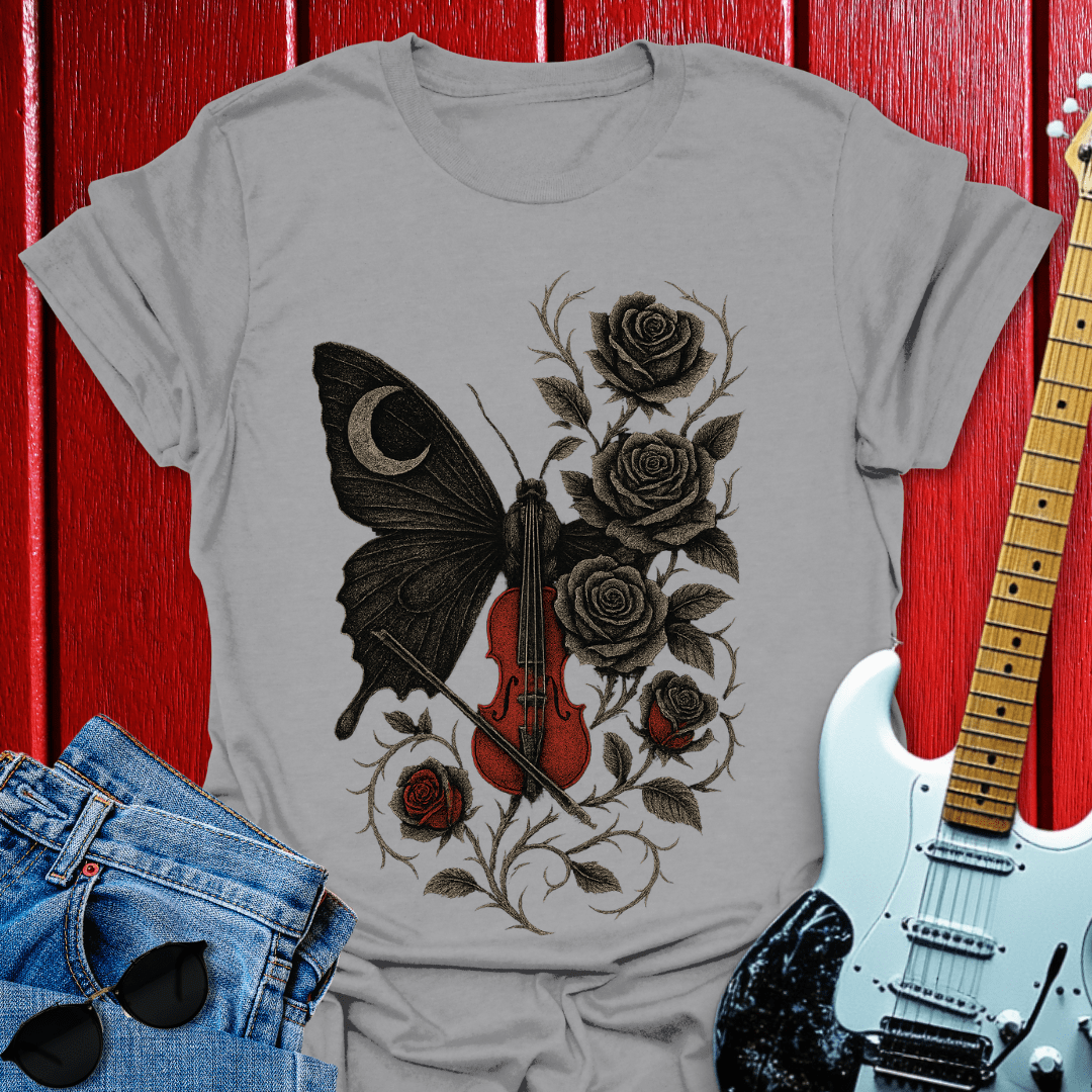 Moth Fiddle T-shirt
