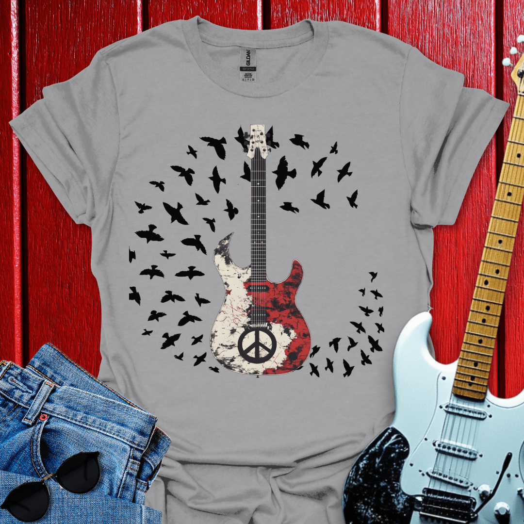 Peace Guitar T-shirt