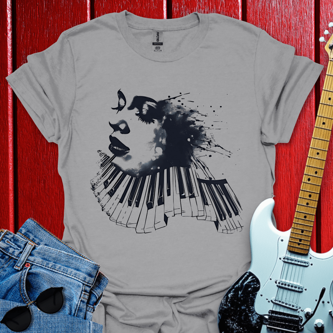 Piano Lady T-shirt