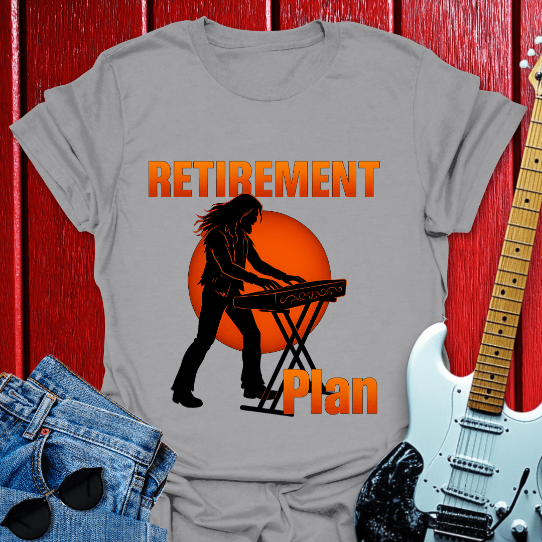 Retirement Keyboard T-shirt