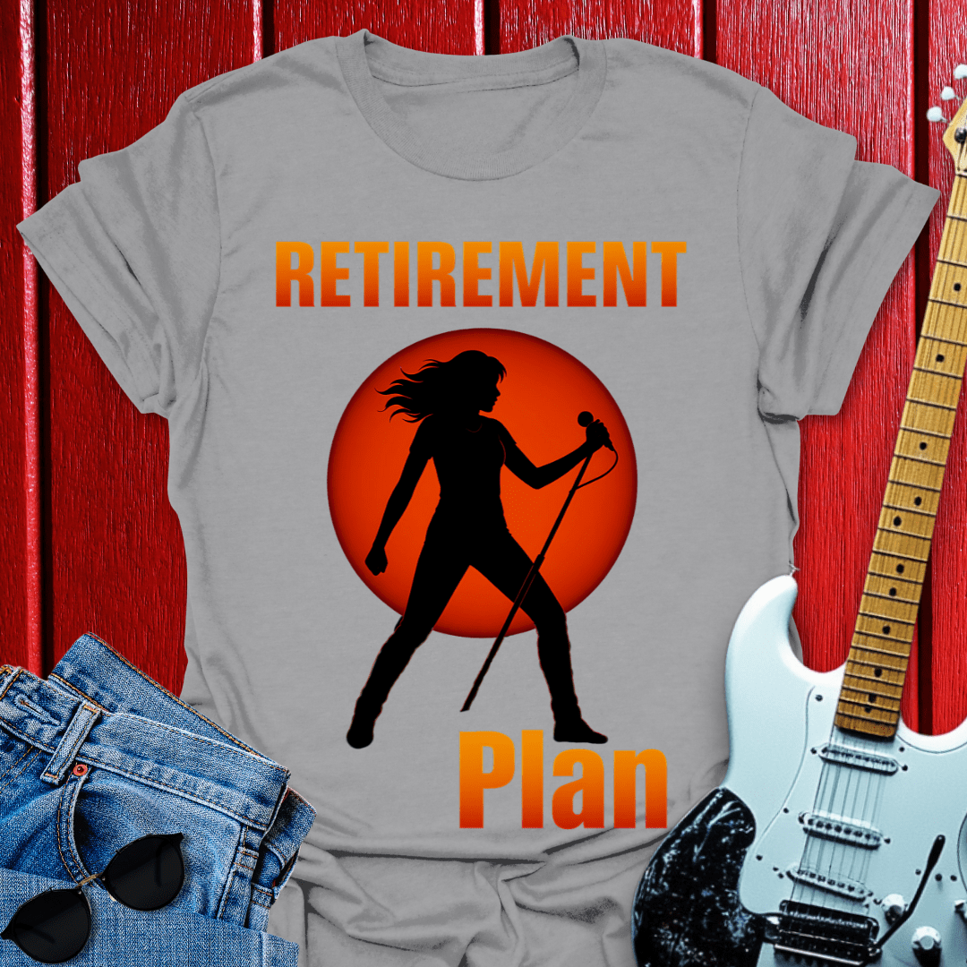 Retirement Singer T-shirt